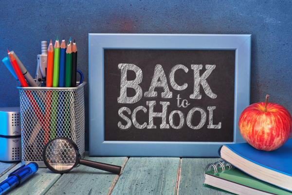 Back to School Plans for Writers CANVA Back to School Sign