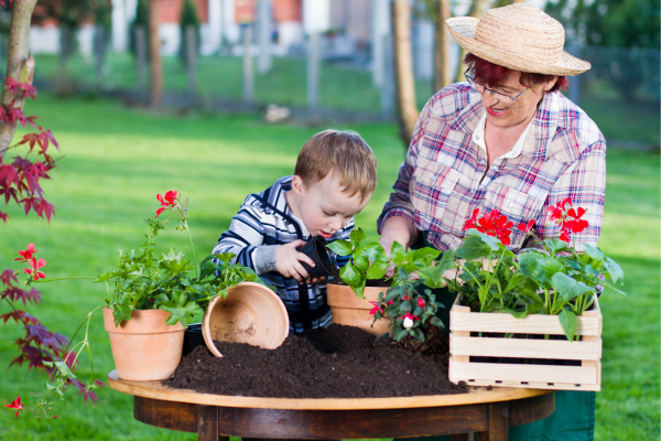 Nonfiction for Very Young Readers CANVA garden child