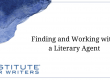 Finding and Working with a Literary Agent BLOG