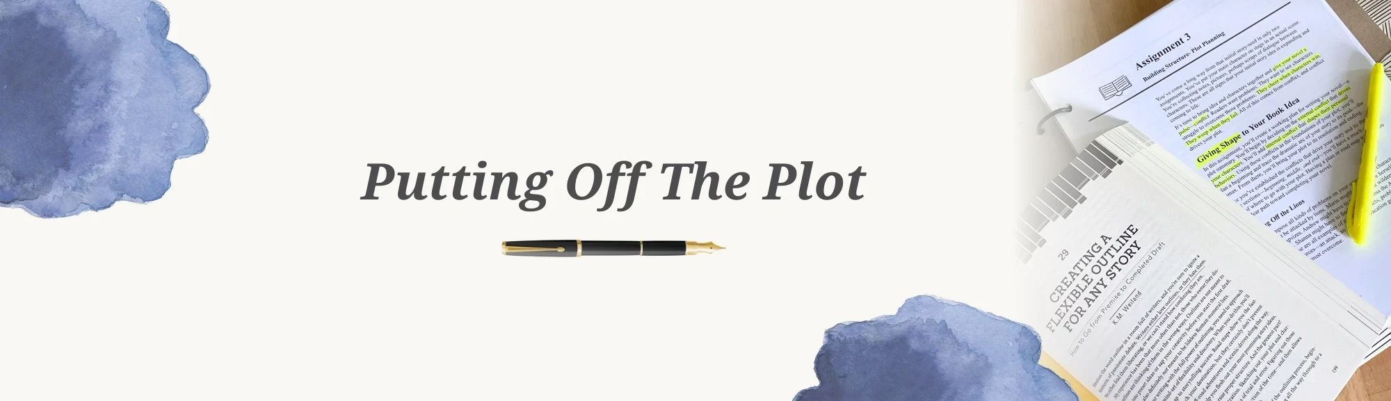 Putting off the plot - Assignment 3